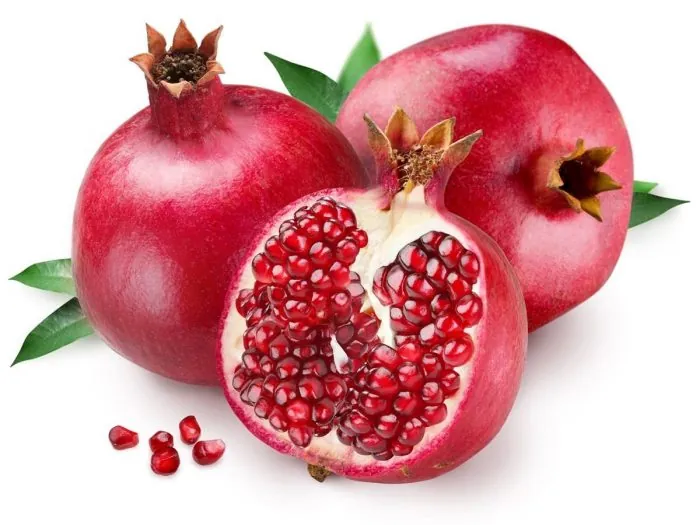 Pomegranates exported from Egypt